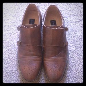 Gino Vitale Double Monk Strap Dress Shoe